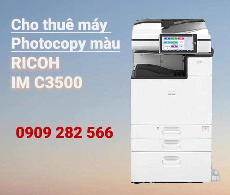 Cho thuê máy photocopy tại Bình Dương
